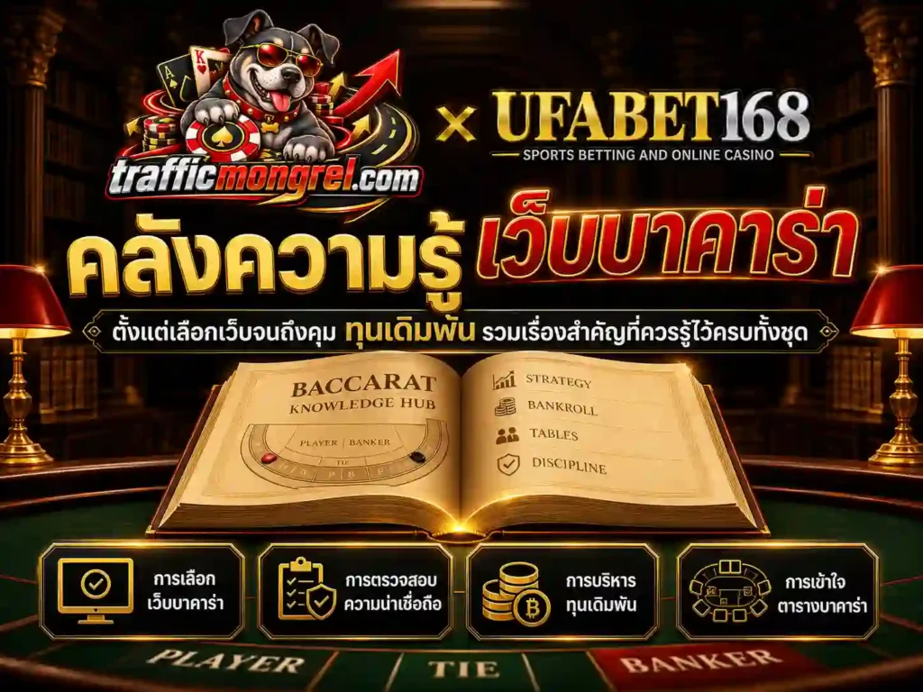 คลังความรู้เลือก เว็บบาคาร่าที่ดีที่สุด และคุม ทุนเดิมพัน