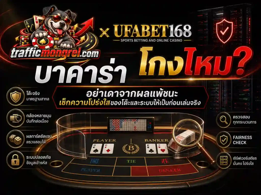 บาคาร่า โกงไหม ตรวจความโปร่งใสของโต๊ะ